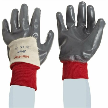 BEST GLOVE Dispose Nitrile Palm-Coated Gloves White Size 10, 10PK 845-4000P-10